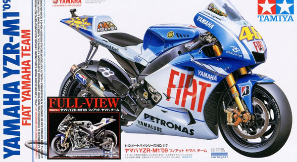 Achetez votre 14116 - maquette moto yamaha yzr-m1 '05 no.46/no.5 tamiya sur  Hobby Maquettes Vente en ligne maquettisme