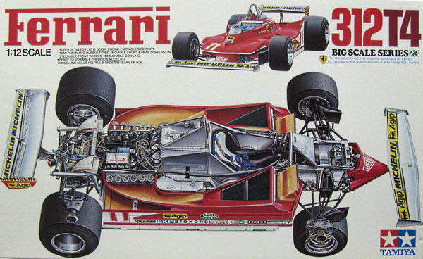 Kits de modélisme, Revell, Tamiya, AMT, Ferrari