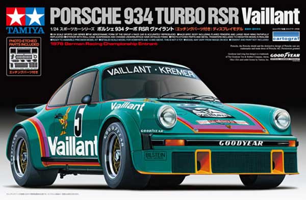 Maquette voiture : Porsche 934 RSR - Revell - Rue des Maquettes