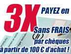 paiement 3 fois sans frais